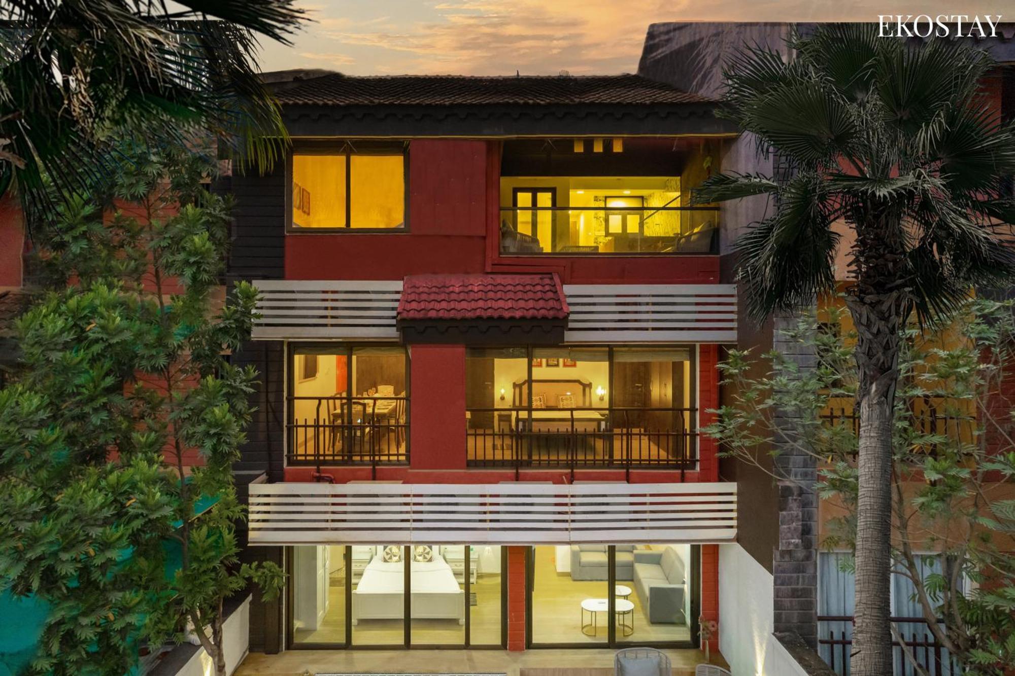 Ekostay Luxe - Casa Marina Candolim Bagian luar foto